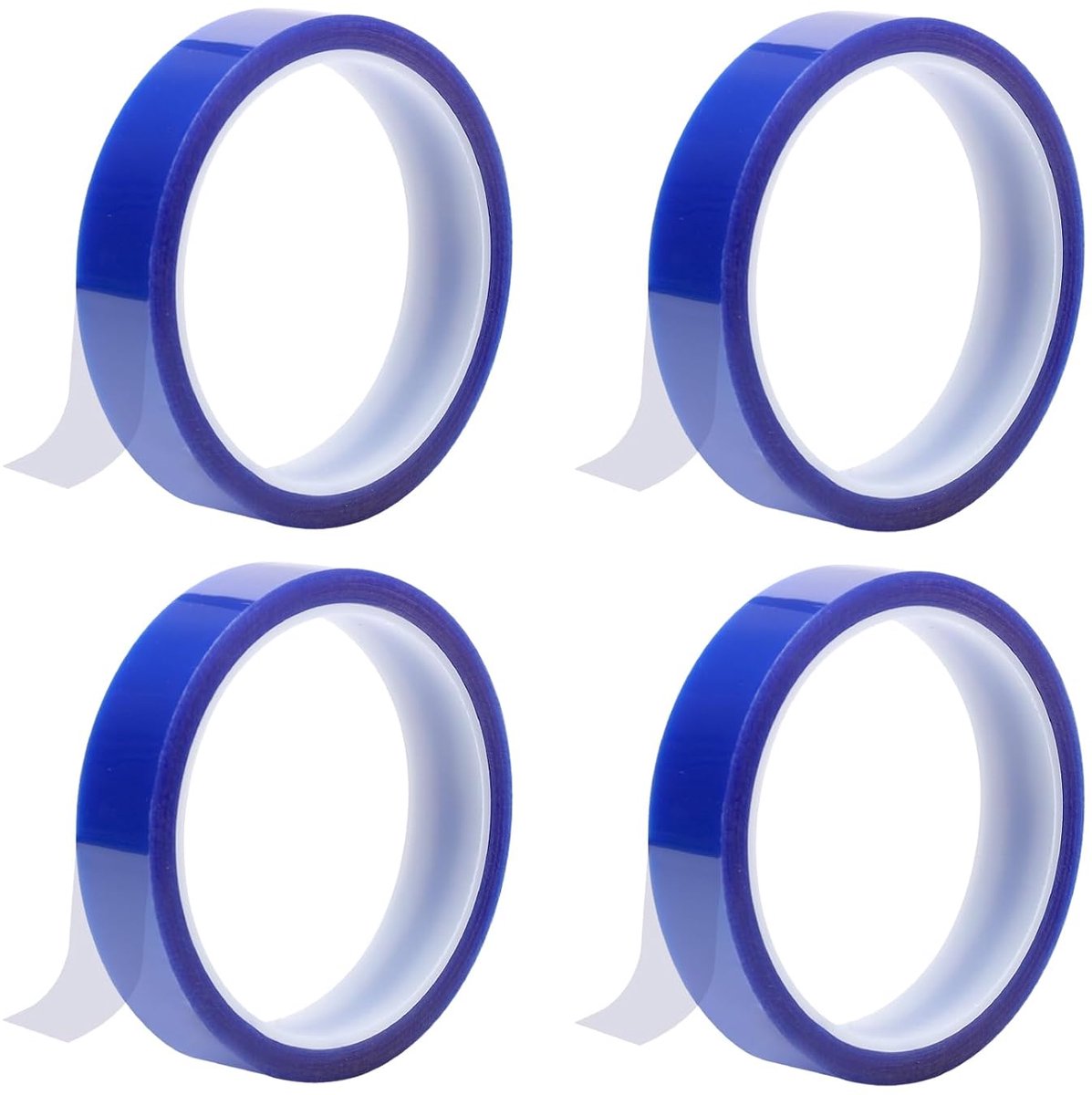 Heatbestendige tape 20mm x 33m - blauwe hechtband - hoge temperatuur - ideaal voor sublimatie - ShopVlot