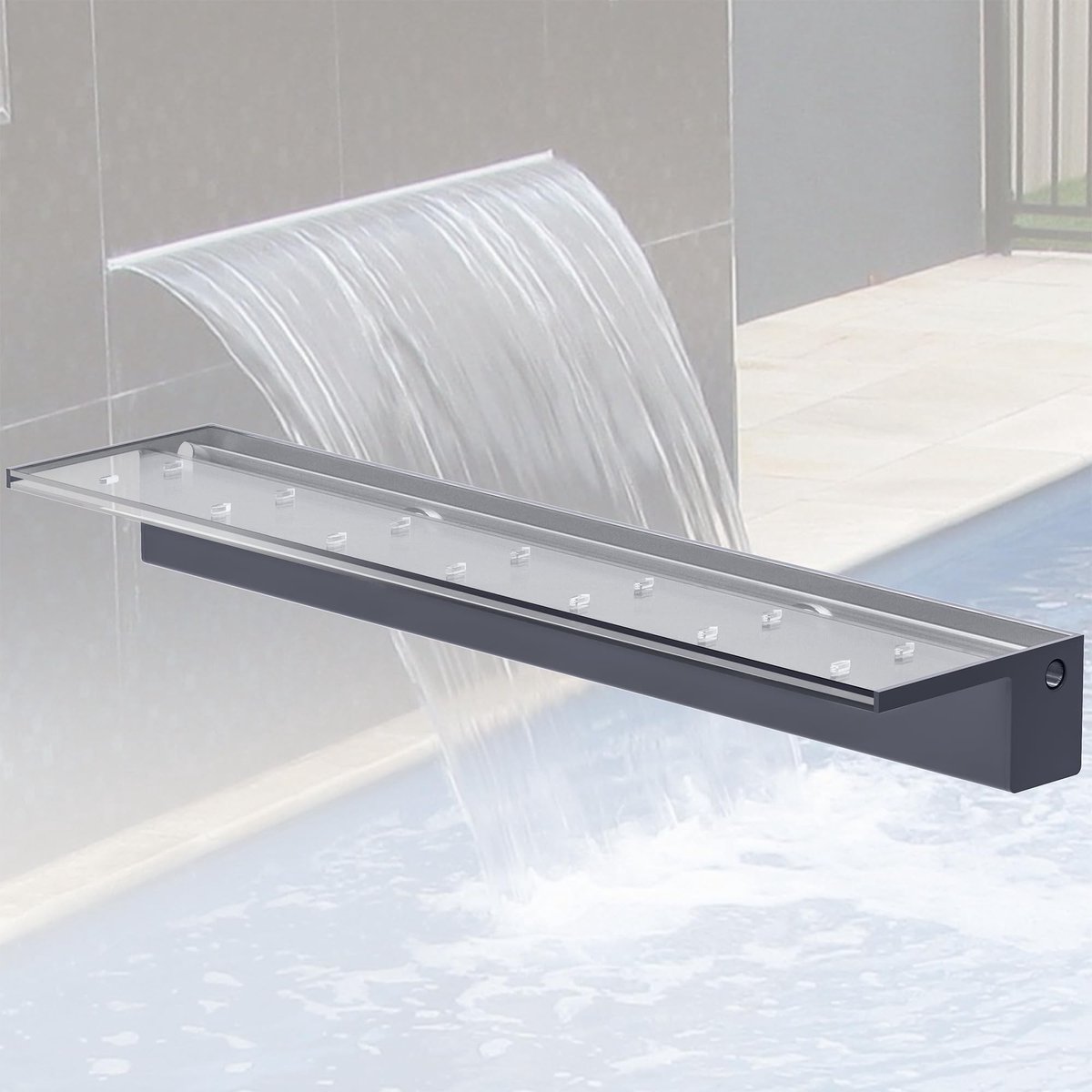 Omgoods - Waterfall Set van 90 cm voor Tuin en Vijverdecoratie