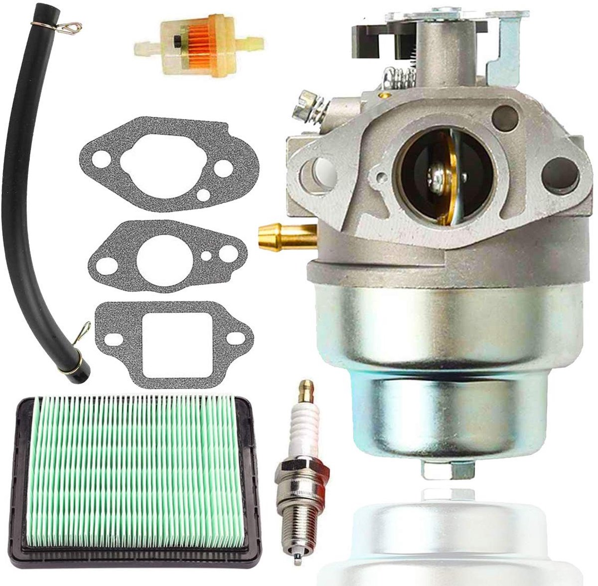 Omgoods - Carburetor met Luchtfilter en Bougie voor GCV160 Motor