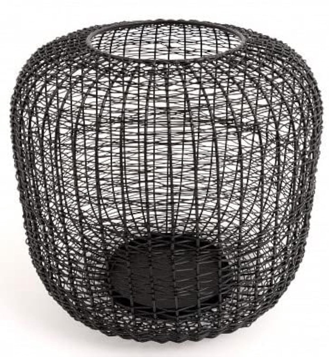 Omgoods - Metalen Windlicht met Lattice Ontwerp Ø 23 cm