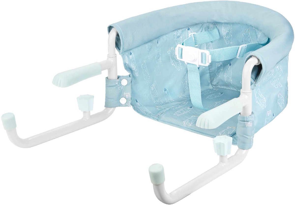 Omgoods - Compacte Tafelstoel voor Baby met 3-Punts Veiligheidsgordel