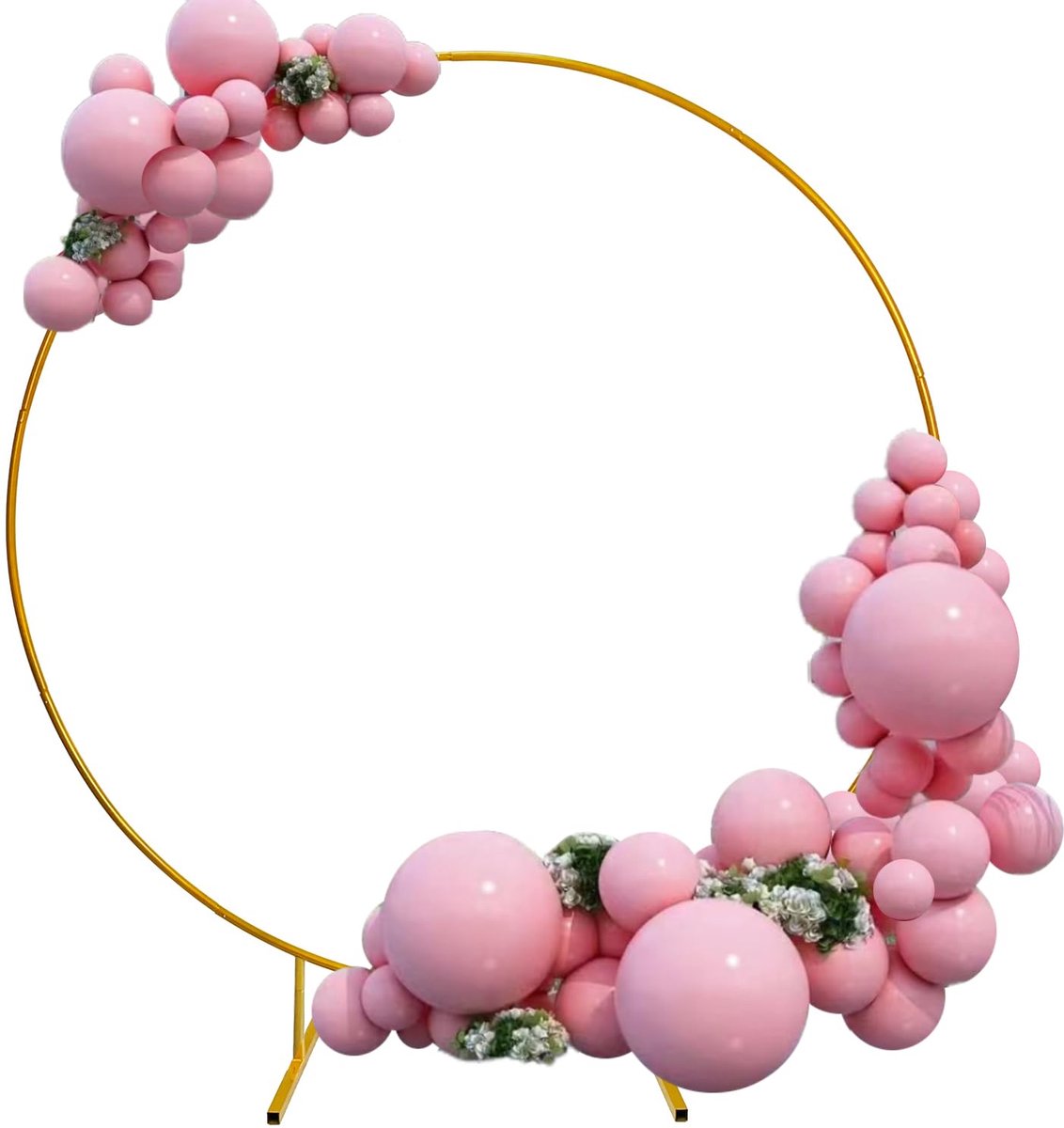 Omgoods- Ballonboogstandaard 2 m - Metalen Feestballonboog - Bruiloft - Verjaardagsfeestje - Babyshower - Hoogwaardige Kwaliteit - Feestdecoratie