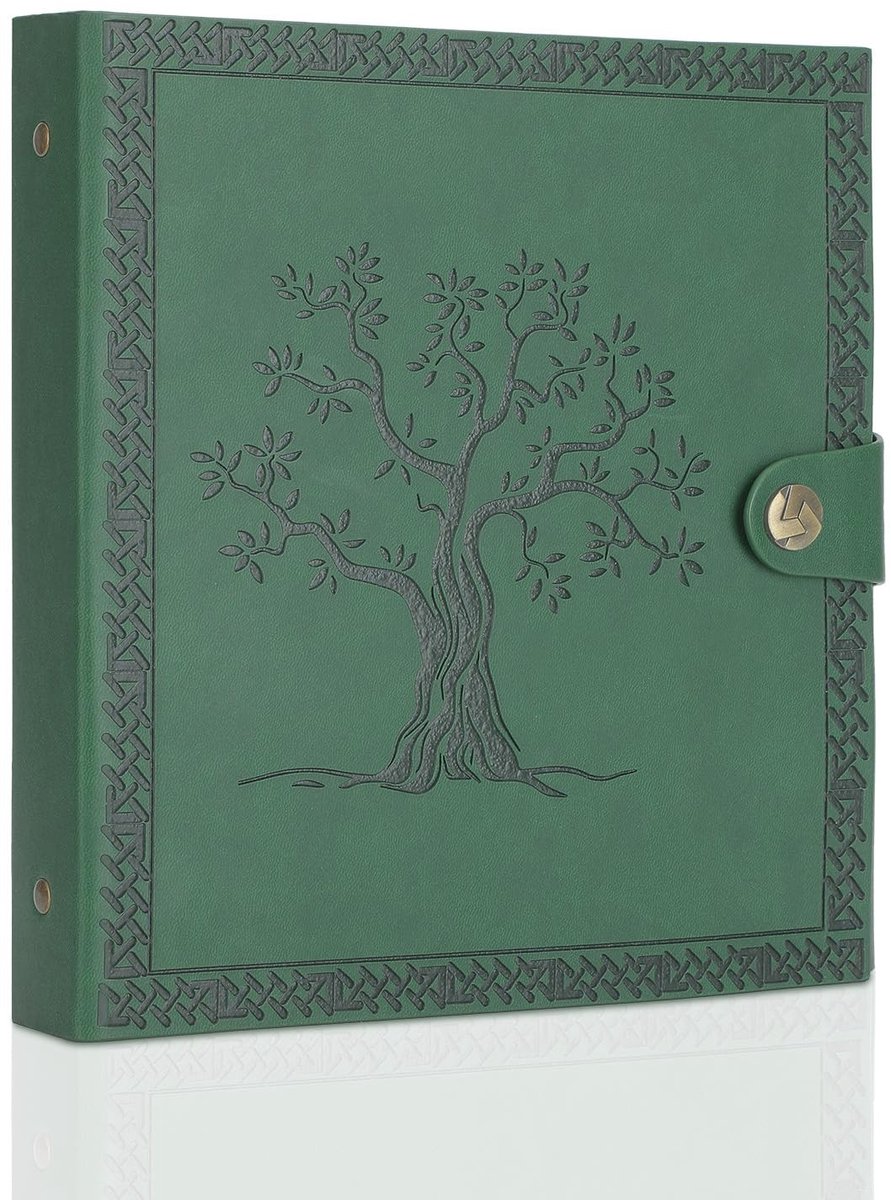 Omgoods - Photo Album voor 200 Foto's van 6x4 met PU Leer