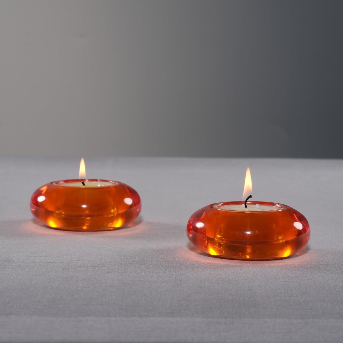 Omgoods - Handgemaakte Decoratieve Steentjes Theelichthouder Set van 2