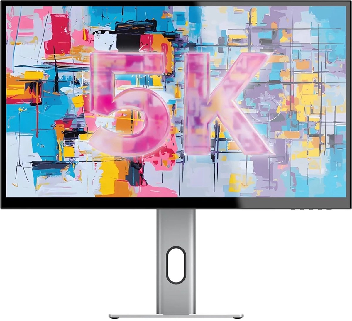 Alogic Clarity 27 Monitor met 65W PD (5K) – Resolutie tot 5120x2880 – Compatibel met HDR400 – USB-C 3.0 Connectiviteit - Grijs