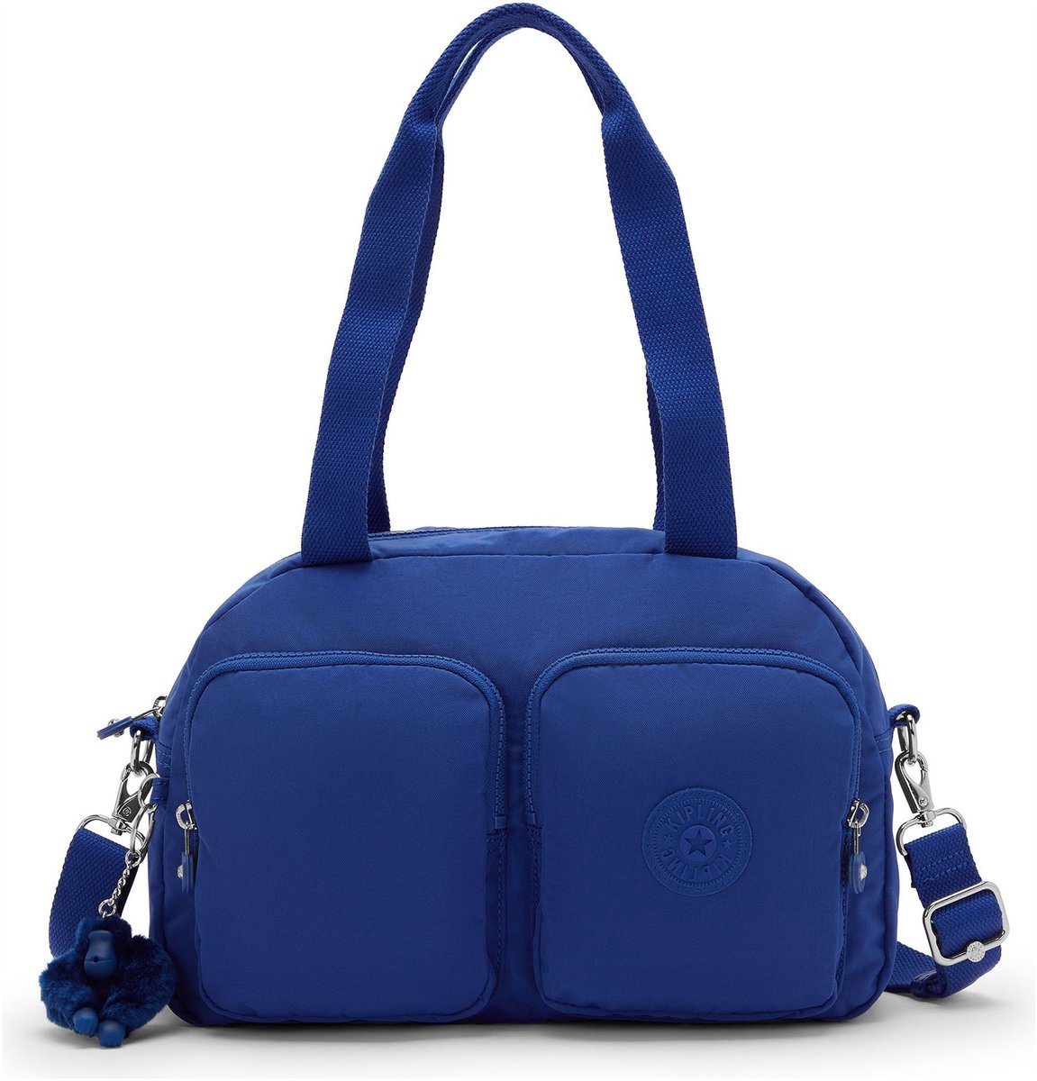 kipling schoudertas Cool Defea Medium Shoulderbag Blazing Blue blauw