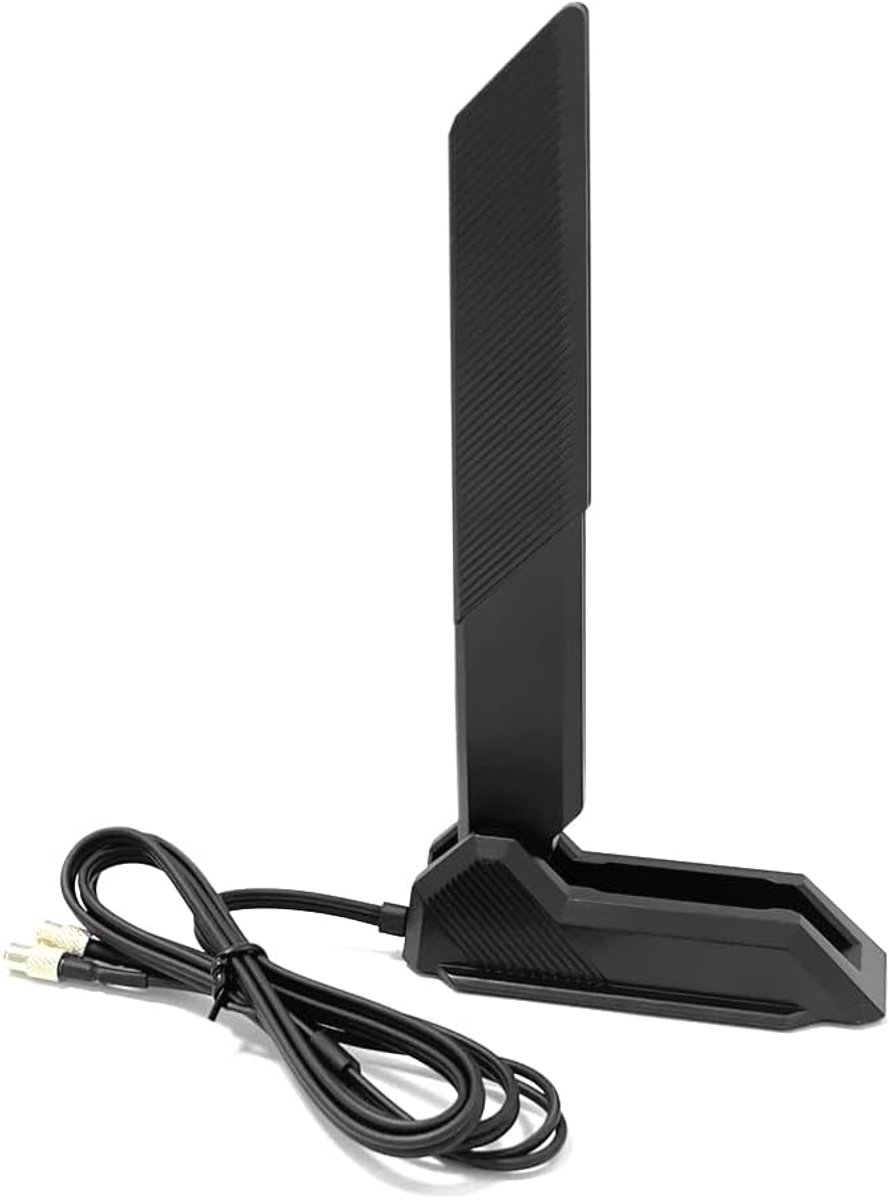 7 Tri-band antenne 2,4 GHz 5 GHz 6 GHz WLAN-antenne voor MSI MEG Z890 Z790 X870E, MPG Z890 Z790 X870E, MAG X870E B860 B850 Z790 Z890, PRO B850-VC Z790-VC B760-VC, Z790 GAMING PLUS (zwart