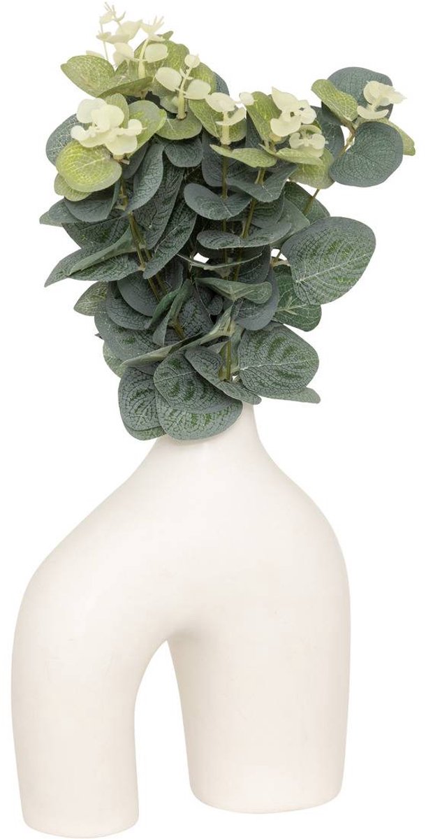 Eucalyptusarrangement met vaas SUZA