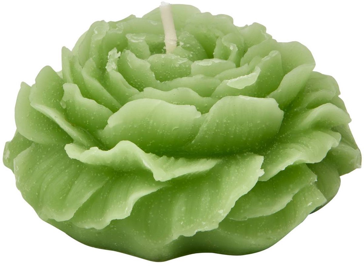 Decoratieve kaars 79 g, roosvormig, FLEUR DE ROSE