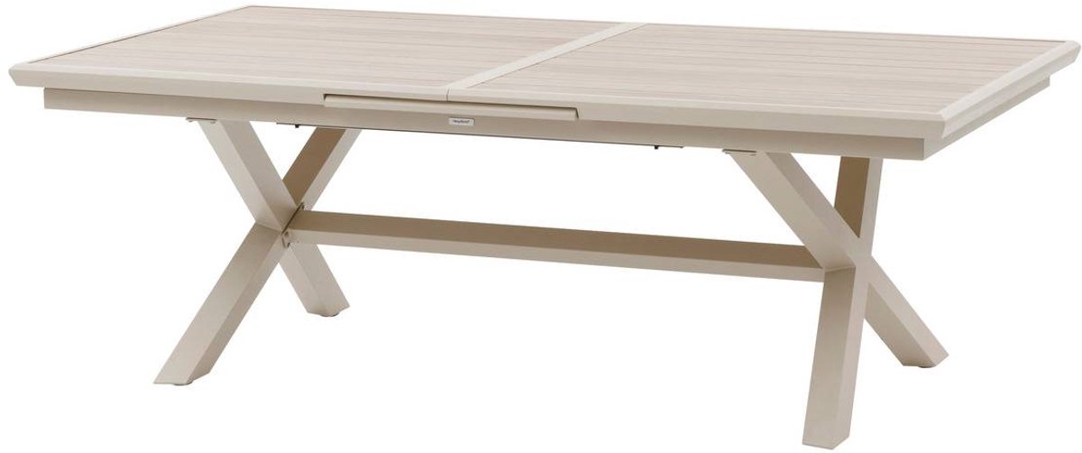 Uitschuifbare aluminium tuintafel voor 10 personen AXIOME