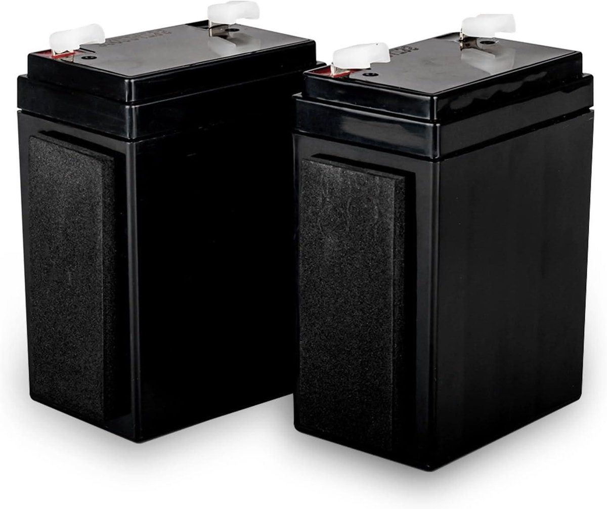 Reserve Batterijen - Noodstroom Accu - Poort Automatisering - Automatische Omschakeling - 12/24V 2.2AH - Zwart