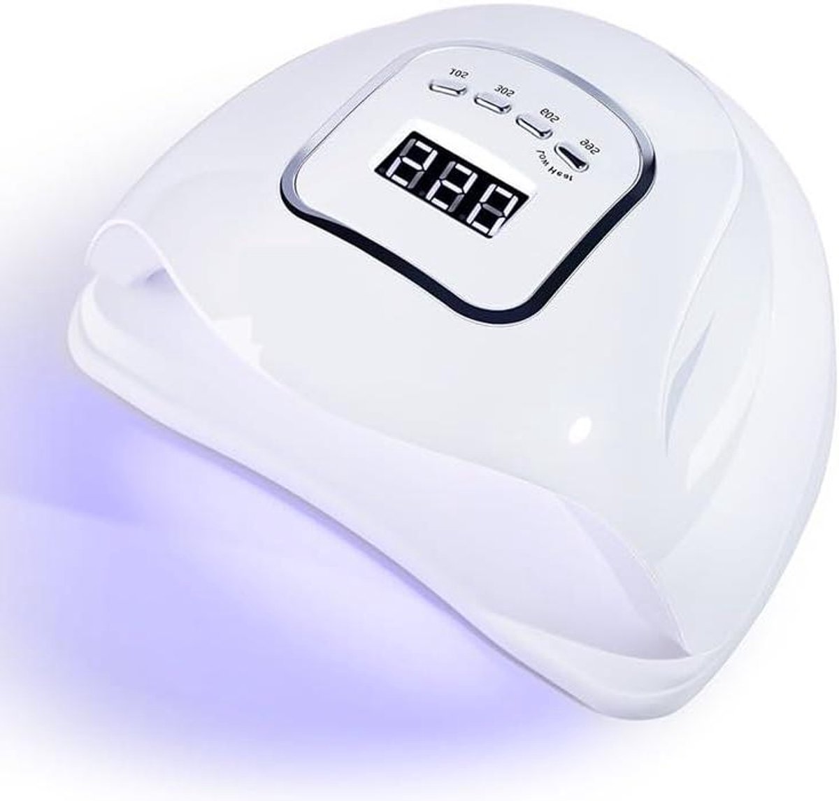 Nagel Uithardingslamp - Nageldroger Gel - Nagels Drogen - Dubbele Lichtkralen - 120W - Wit