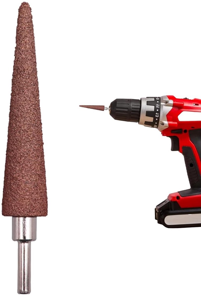 Polijstschijf - Banden reparatie slijpwiel - Metaalbewerking - Wolfraamstaal komvorm - 8 cm - Zilver