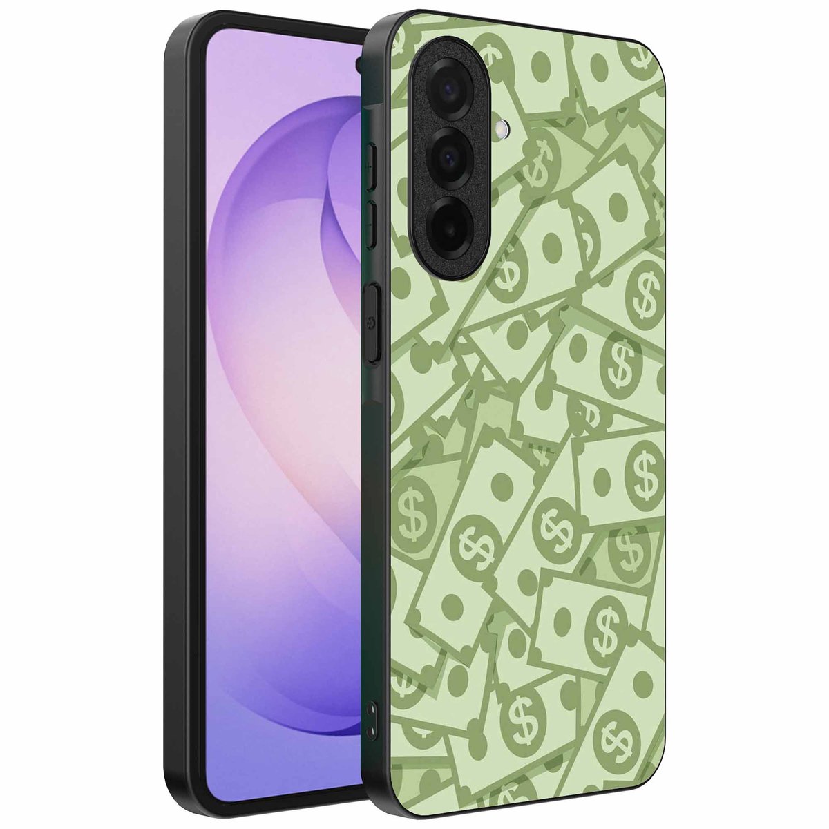 Geschikt voor Samsung Galaxy S26 Telefoonhoesje met Geld Opdruk - TPU Backcover Case With Money Design - Smartphonica geschikt voor Samsung Galaxy S26