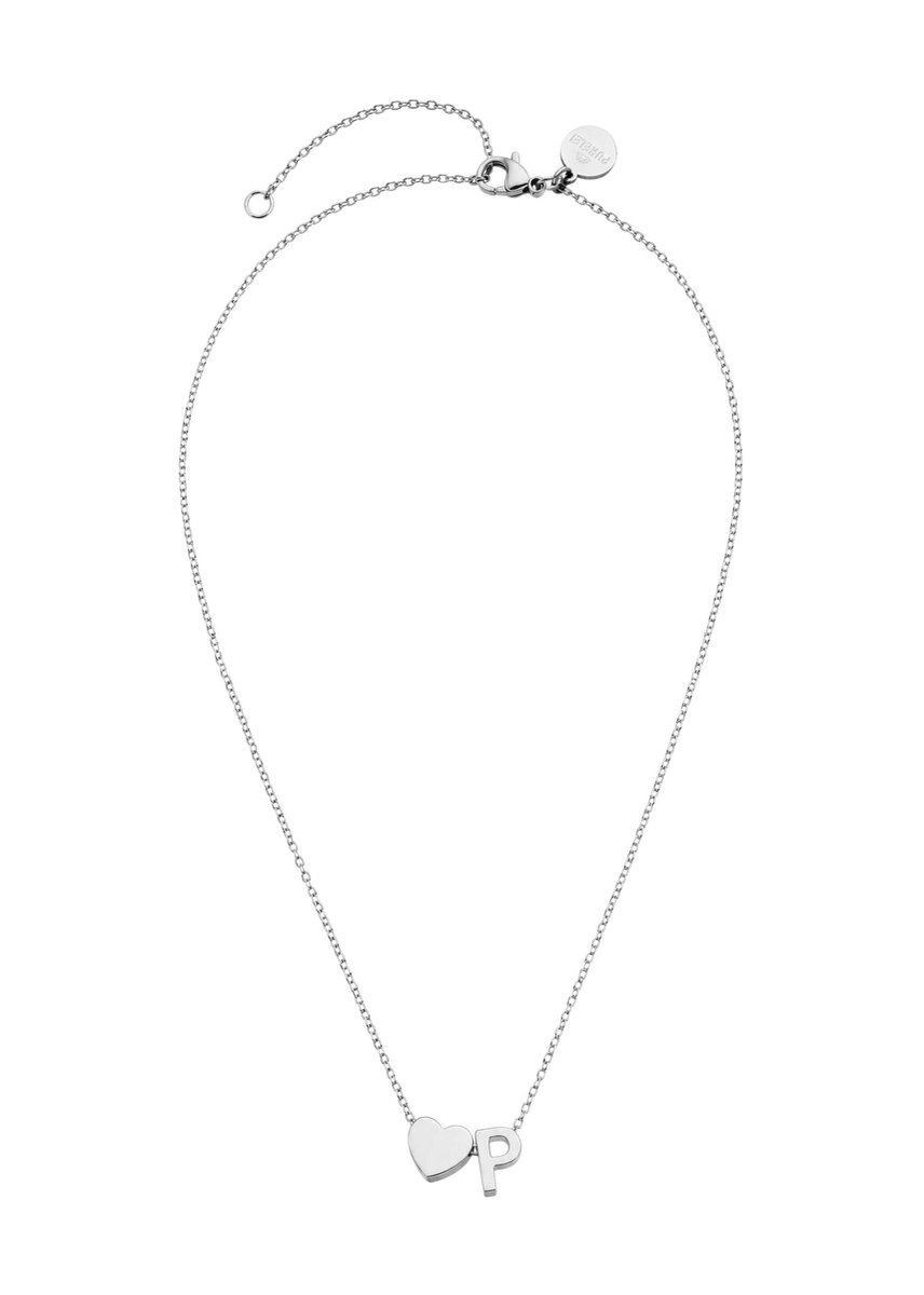 PURELEI Ketting Letter Heart P