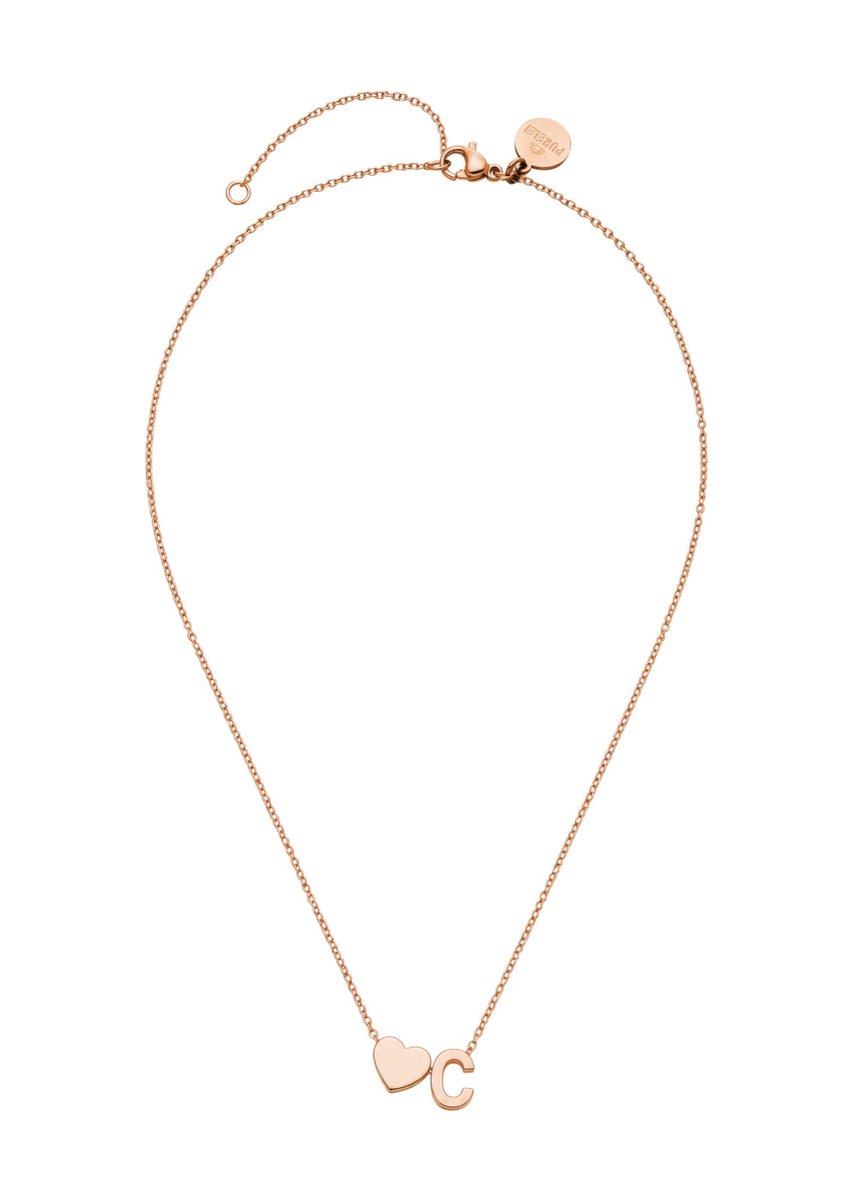PURELEI Ketting Letter Heart C