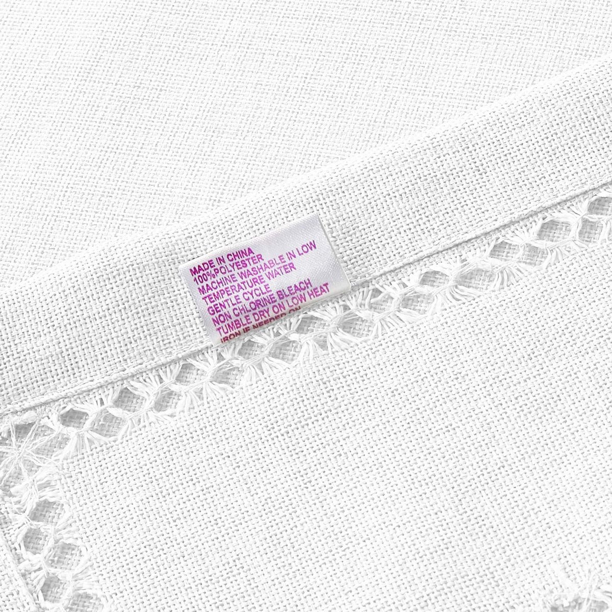 Omgoods - Tafelkleed met Vintage Borduursel 274 x 173 cm