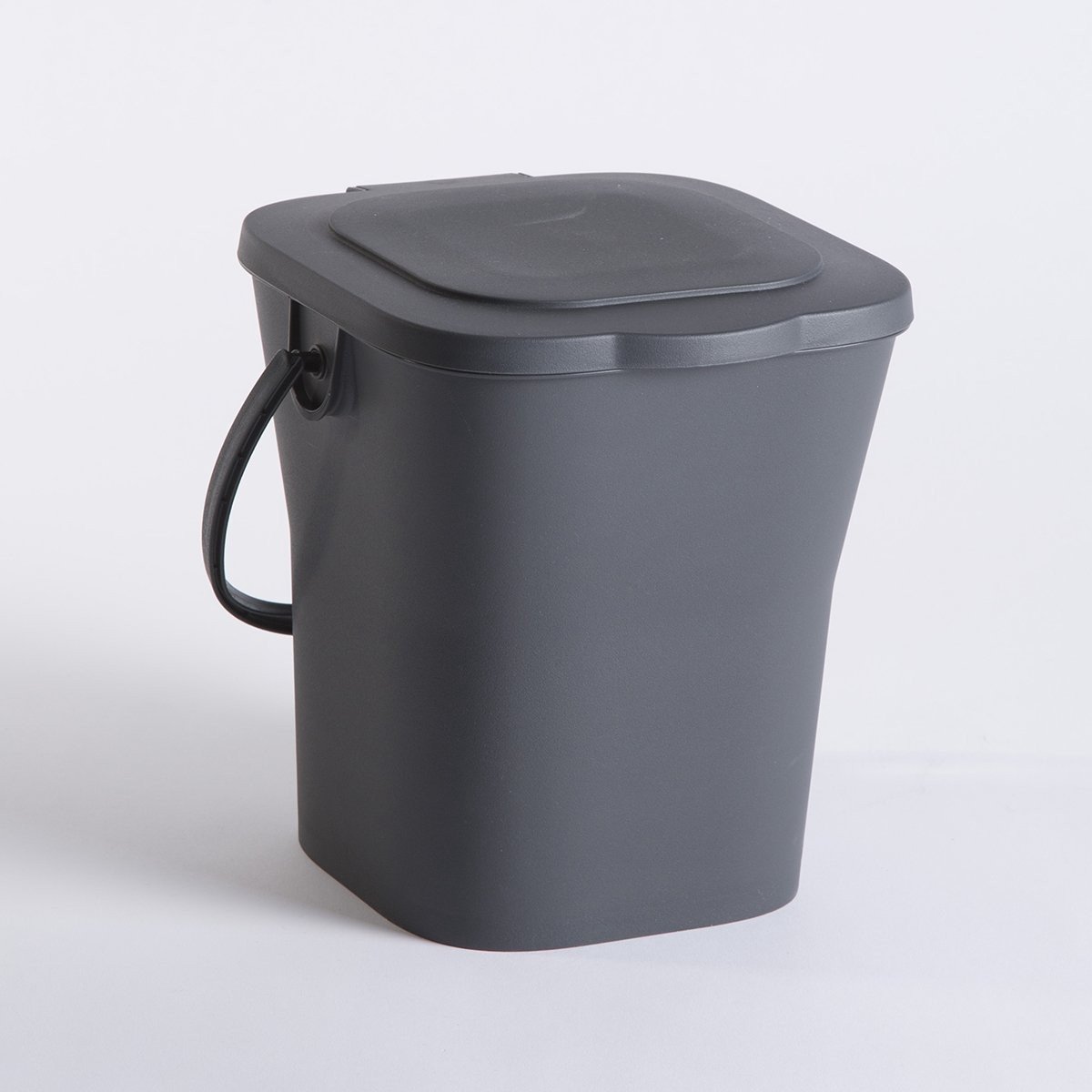 Omgoods - Compostemmer 6 L in Antraciet voor Keukenafval