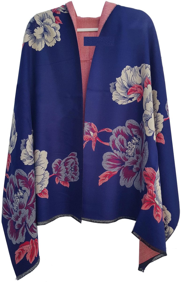 Omgoods - Pashmina Stijl Sjaal met Cashmere Textuur voor Herfst en Winter