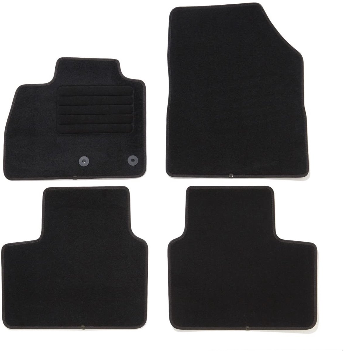 Omgoods - Set van 4 Antislip Deurmats voor Renault Scenic 4