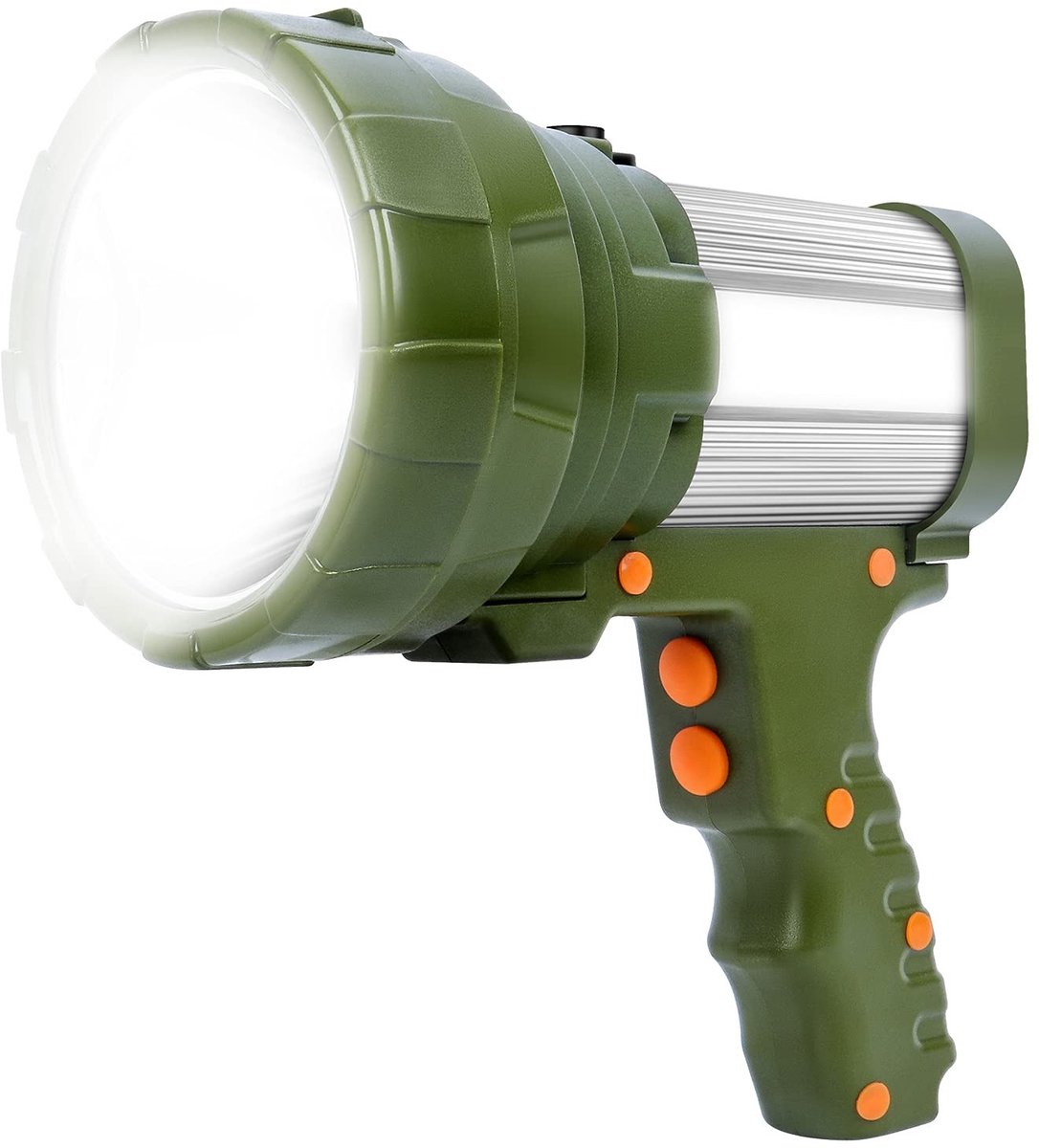 Omgoods - Oplaadbare USB LED Zaklamp 6000 Lumen - Waterdichte Handlamp met 6 Lichtmodi
