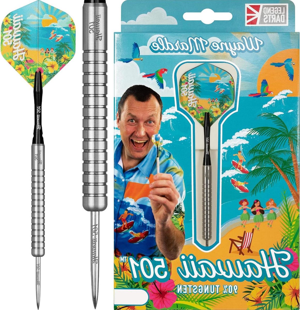Stalen Darts - Dartpijlen Wolfraam - Precisie Werpen - 90% Zilver Wolfram - 26 gram - Zilver