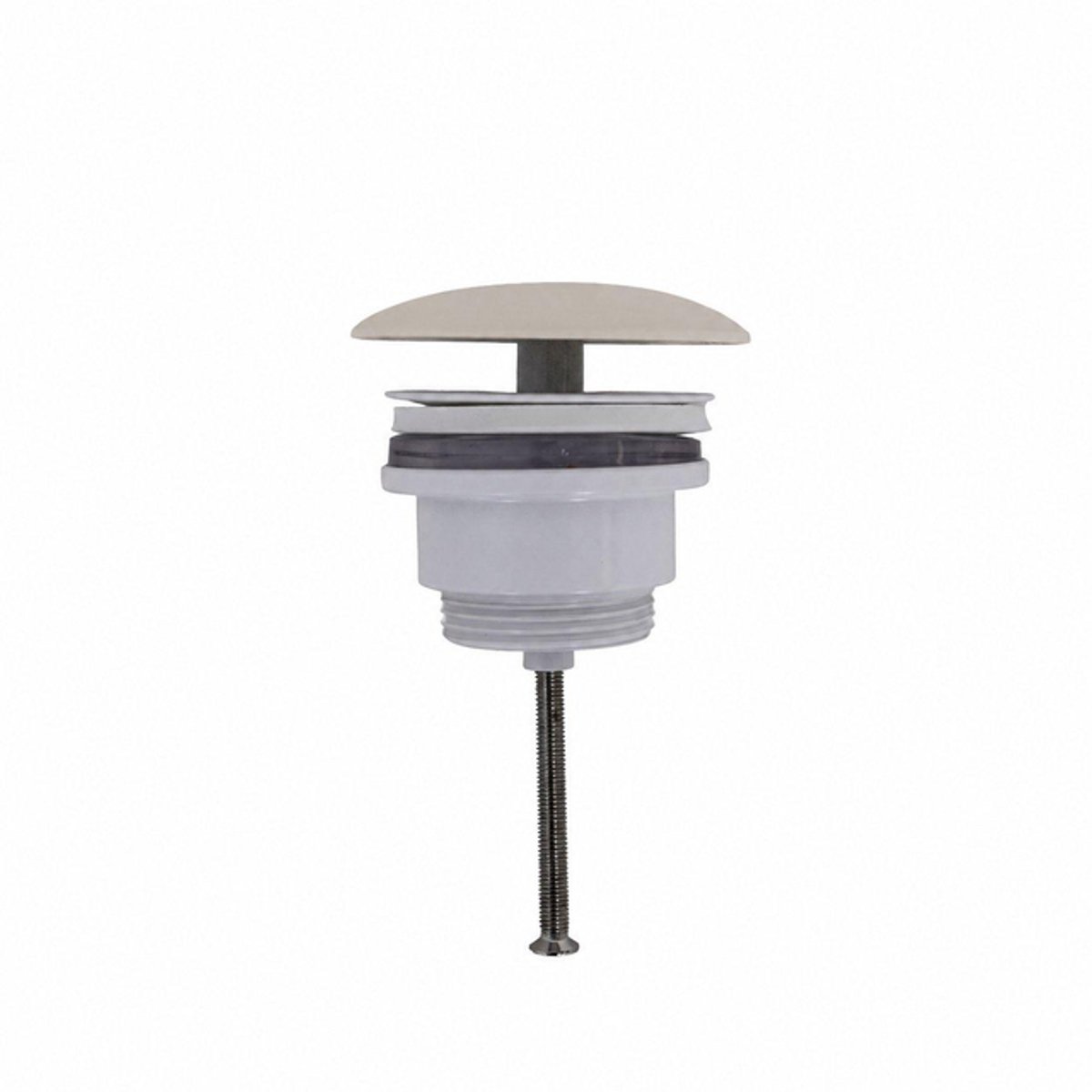 FugaFlow Eccelente Anta Klikwaste Afvoerplug - solid surface - beige mat