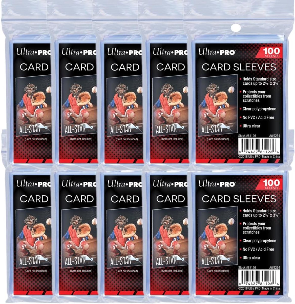 Thijox - 1000 Zachte Kaarthoezen voor Verzamelaars - Ultra Pro Soft Sleeves - 67x92 mm - Perfect voor Spelletjes en Verzamelingen