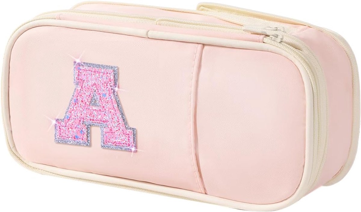Thijox - Premium Oxford Potloodetui voor Meisjes en Vrouwen - Grote Capaciteit, Schattige Kleurige Organizer, Perfect voor Schoolbenodigdheden, Kantoo