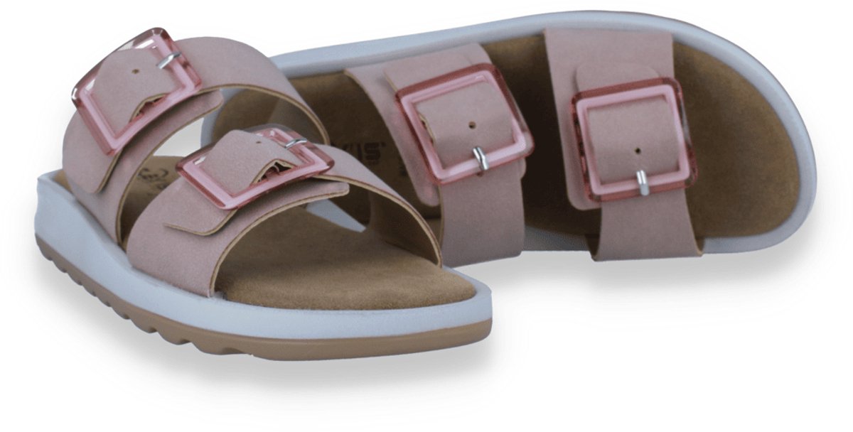 Flexi's Dames Slipper | Roze | Maat: 38