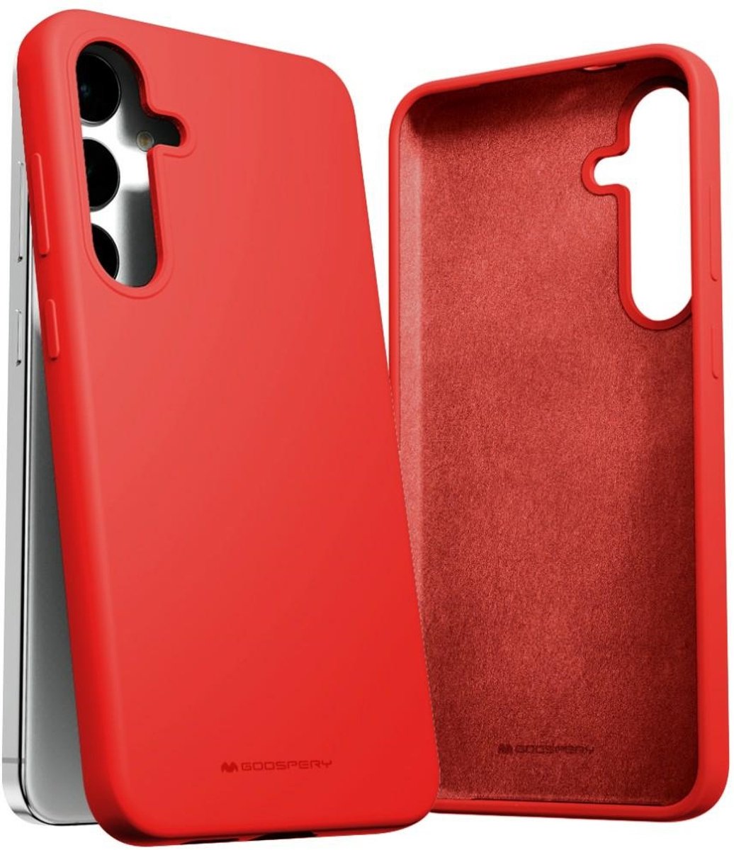 Mercury Silicone Samsung S24+ S926 Rood