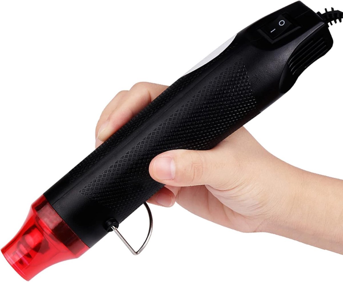 Thijox - Professioneel Heteluchtpistool 300 W - Elektrisch Embossing Heat Tool voor Ambachtelijk Reliëf, Krimpkousen, Verf Drogen, Klei Verwarmen en M