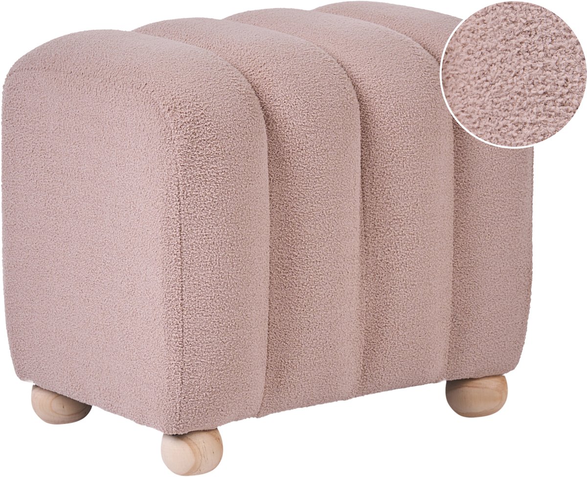 IDYLLWILD - Poef - Beige - Bouclé
