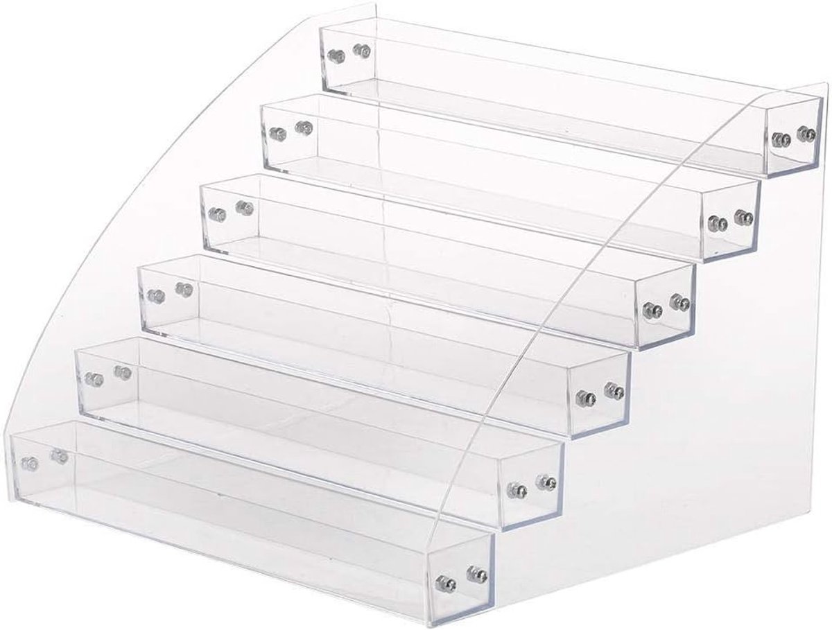 Nail Polish Organizer en Lipstick Display Stand - Acryl Make-up Opbergdoos voor Nagellak en Cosmetica, Perfect voor Tattoo Inkt en Schoonheidsproducten