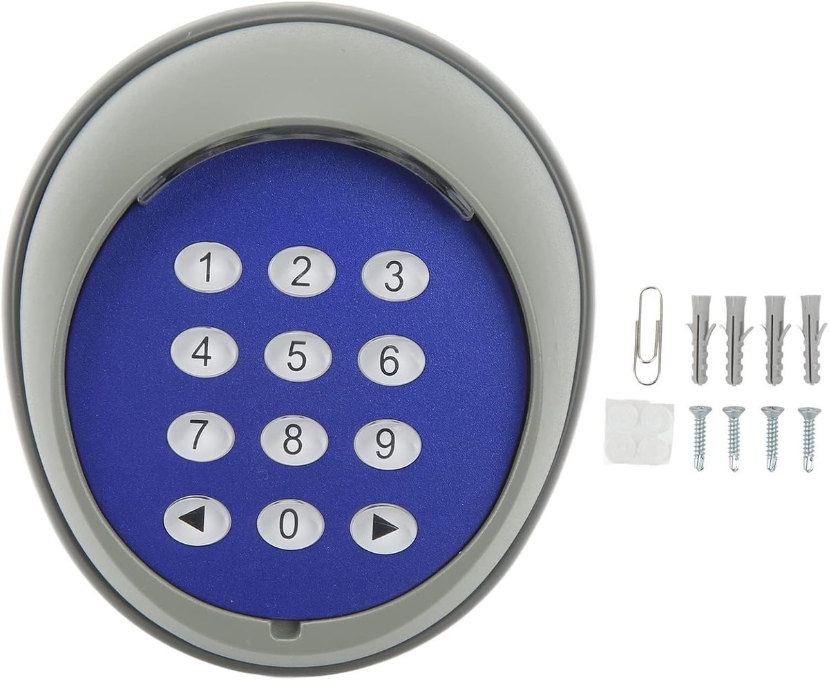 Multifunctionele Garage Deuropener met Automatische Toetsen, Eenvoudig te Installeren en Geschikt voor Thuisgebruik, Inclusief Afstandsbediening en Toebehoren