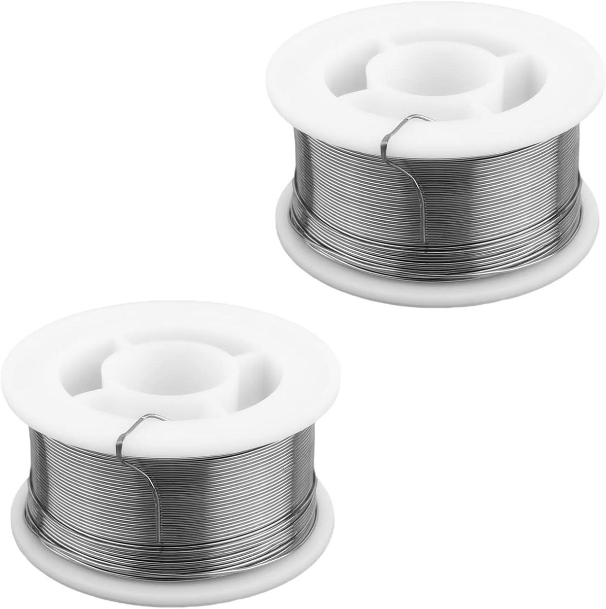Soldeer Draad - Tin Draad - Elektronica Reparatie - Vloeit Goed - 0.6mm 2 Stuks - Zilver