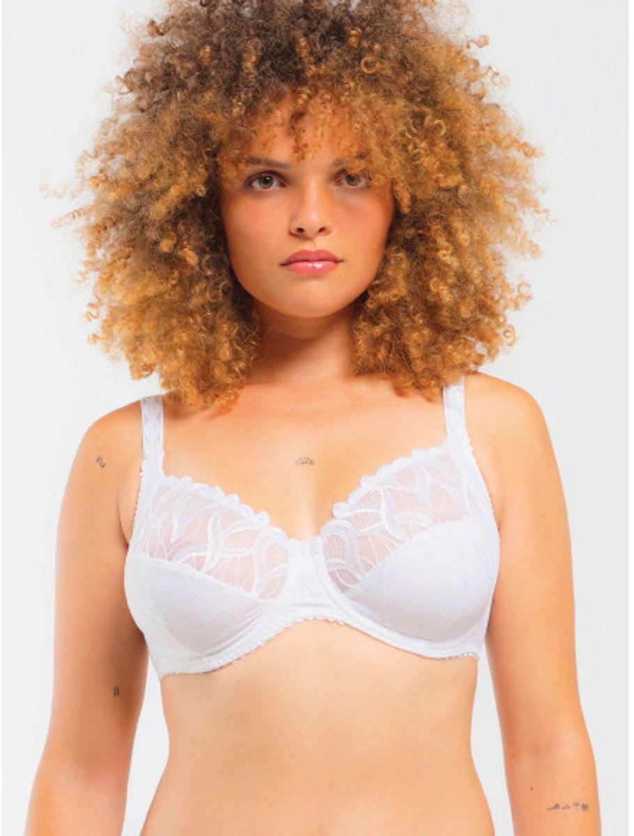 Louisa Bracq Julia Beugel Bh 47701 477 BLANC - maat EU 90K / FR Wit