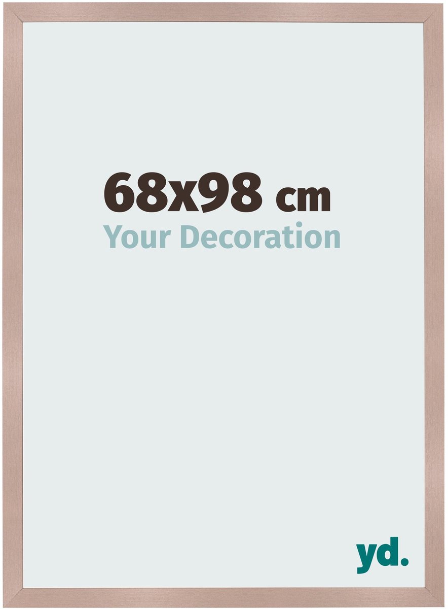 Your Decoration - Fotolijst 68x98 cm - MDF - Oudroze - Bologna
