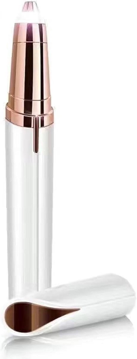 SnelShoppen - Eyebrow Trimmer voor Vrouwen, Pijnloze Gezichtsbeharing Verwijderaar, Elektrische Scheermachine, Precisie Trimmer voor Lichaams- en Gezi