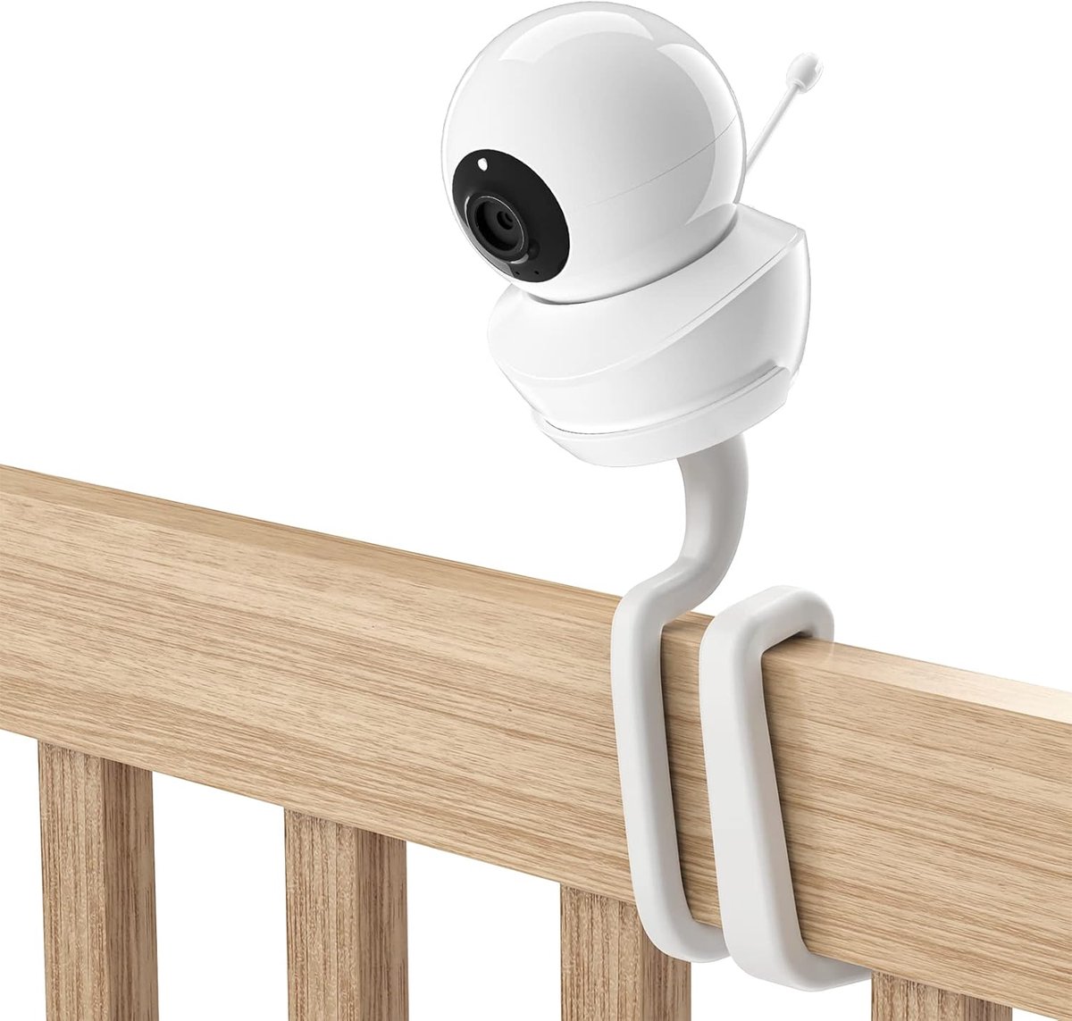 SnelShoppen - Baby monitor houder voor babysense S2/V43 baby monitor - Flexibele montage - Silicone, stevig en veilig - Ideaal voor babykamer, kinderk