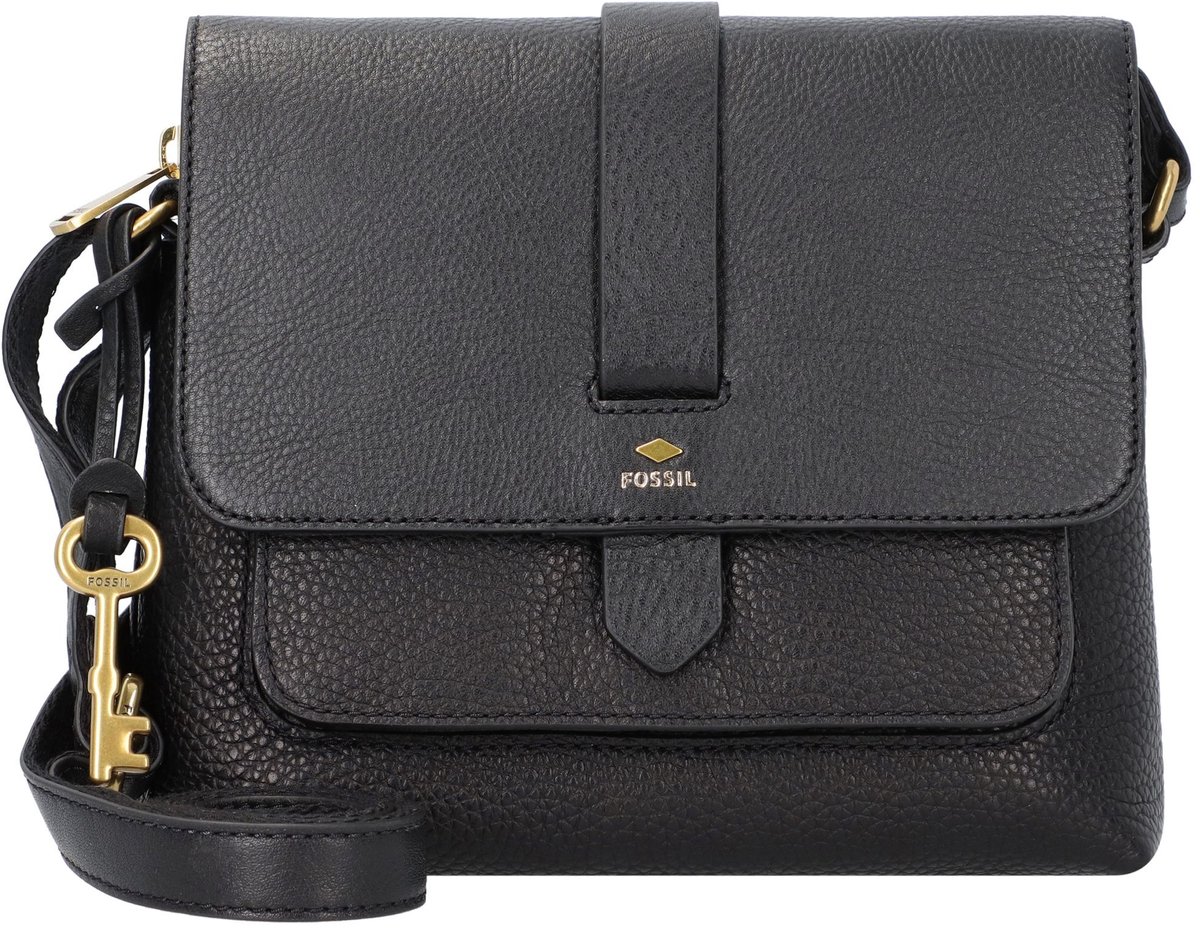 FOSSIL schoudertas Kinley Small Crossbody Bag Black zwart