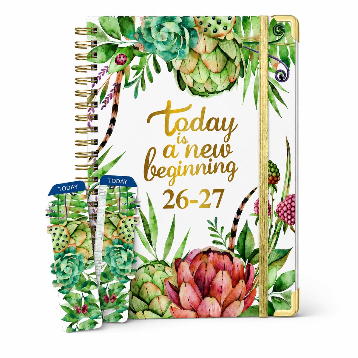 VHV Agenda - Docentenagenda 2026–2027 A4 - Weekplanner - Maandplanner - 12 Tabs en 2 Bladwijzers - Groente