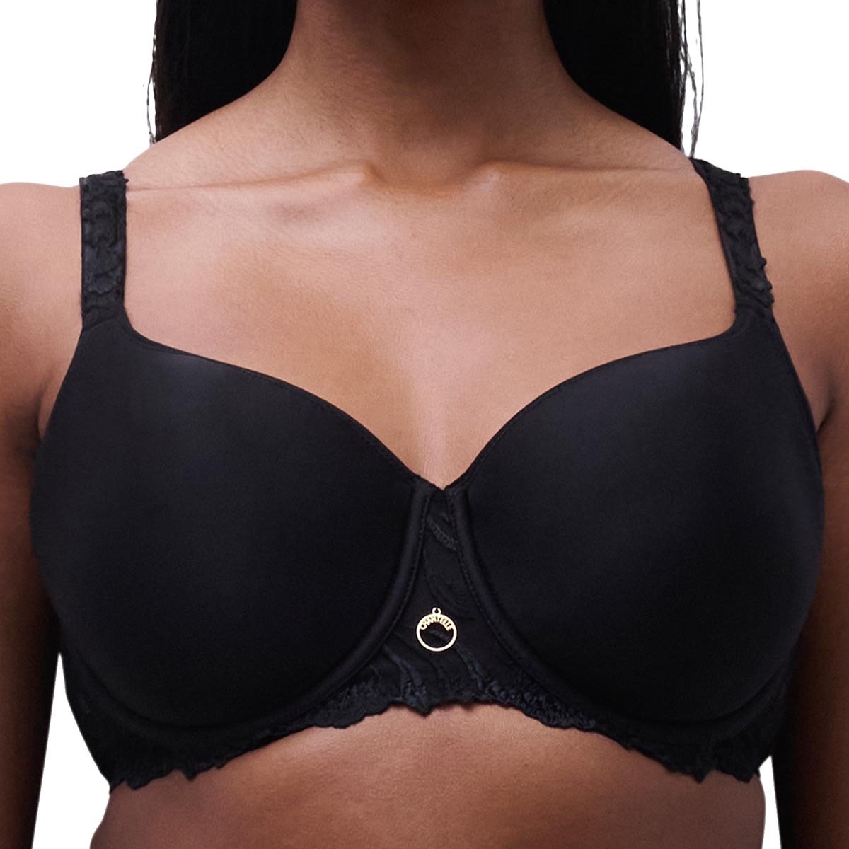 Chantelle - Majestic Spacer BH Zwart - maat 95D - Zwart