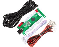 SnelShoppen - Zero Delay USB Encoder voor PC Games Controllers - Arcade Sanwa Kits, MAME, JAMMA - Voor DIY Arcade Game Machine - Ondersteunt Windows X