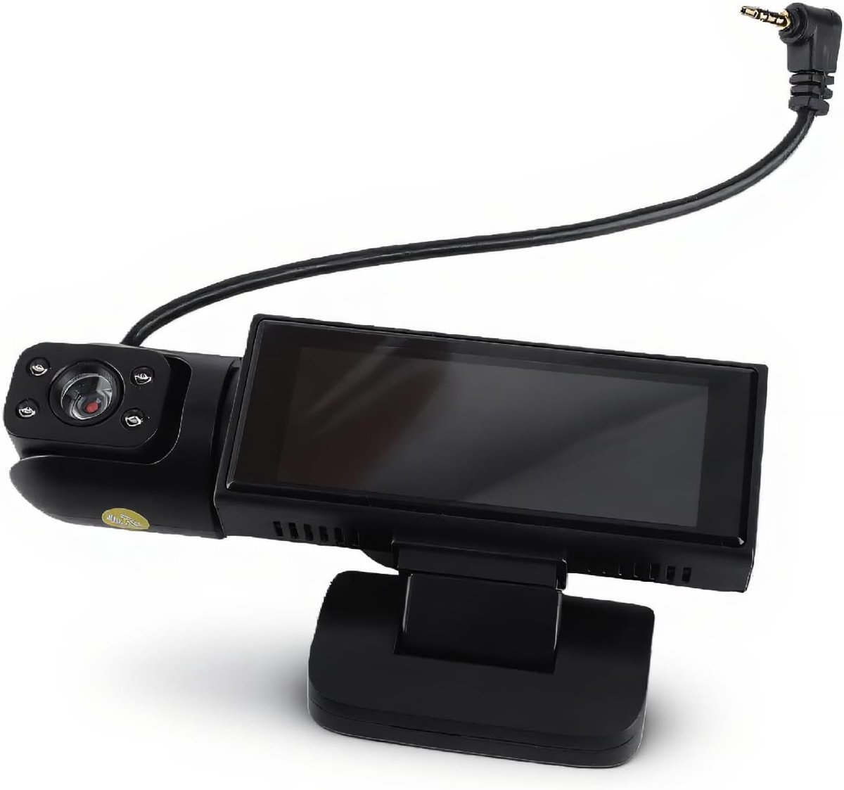 SnelShoppen - 1080P Full HD Dashcam met 3.16-inch Display, 360 Graden Draaibare Lens, Bewegingsdetectie, Achteruitkijkfunctie en Video-opname