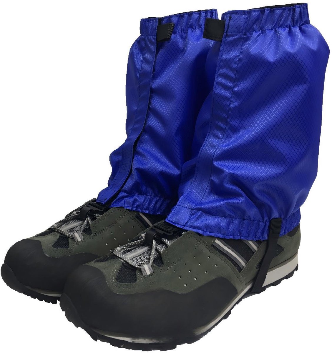 Waterdichte enkelgaiters – Duurzaam, winddicht, lichtgewicht – Met rits en verstelbare bandjes – Unisex – blauw
