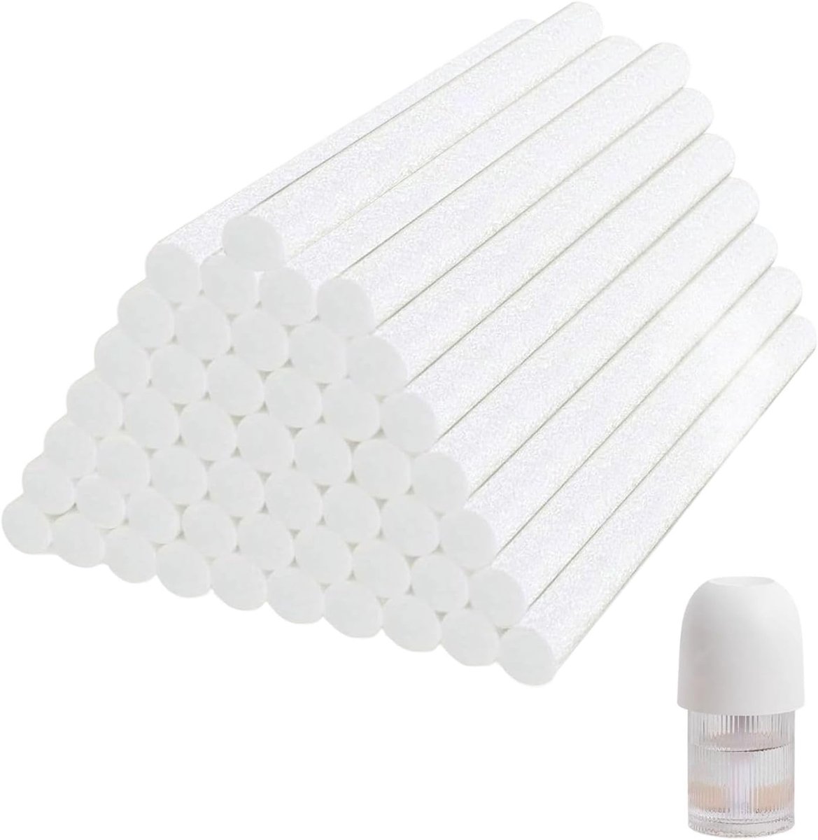 SnelShoppen - Humidifier Rods Aroma Diffuser Vervangingsstaven - 1 Stuk Wit - Universeel Snijdbaar - Ideaal voor Slaapkamer en Kantoor