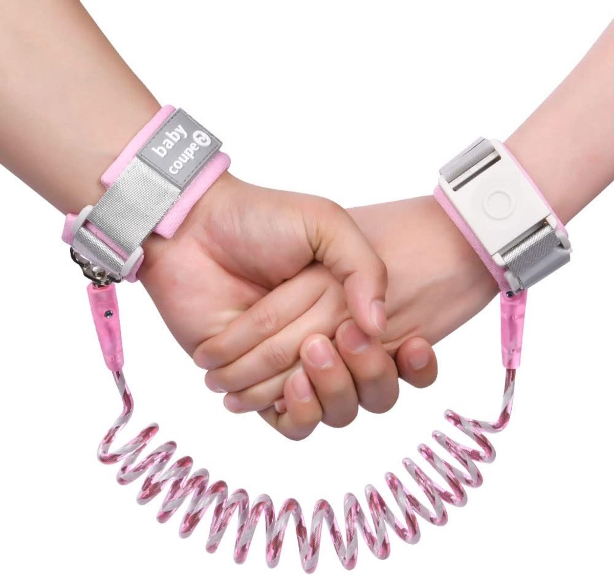 SnelShoppen - AOMIG Anti Loss Kids Wrist Strap 1.5m - Veiligheidsband voor Kinderen met Inductieslot - Baby Harnas Polsband voor Wandelen en Reizen -
