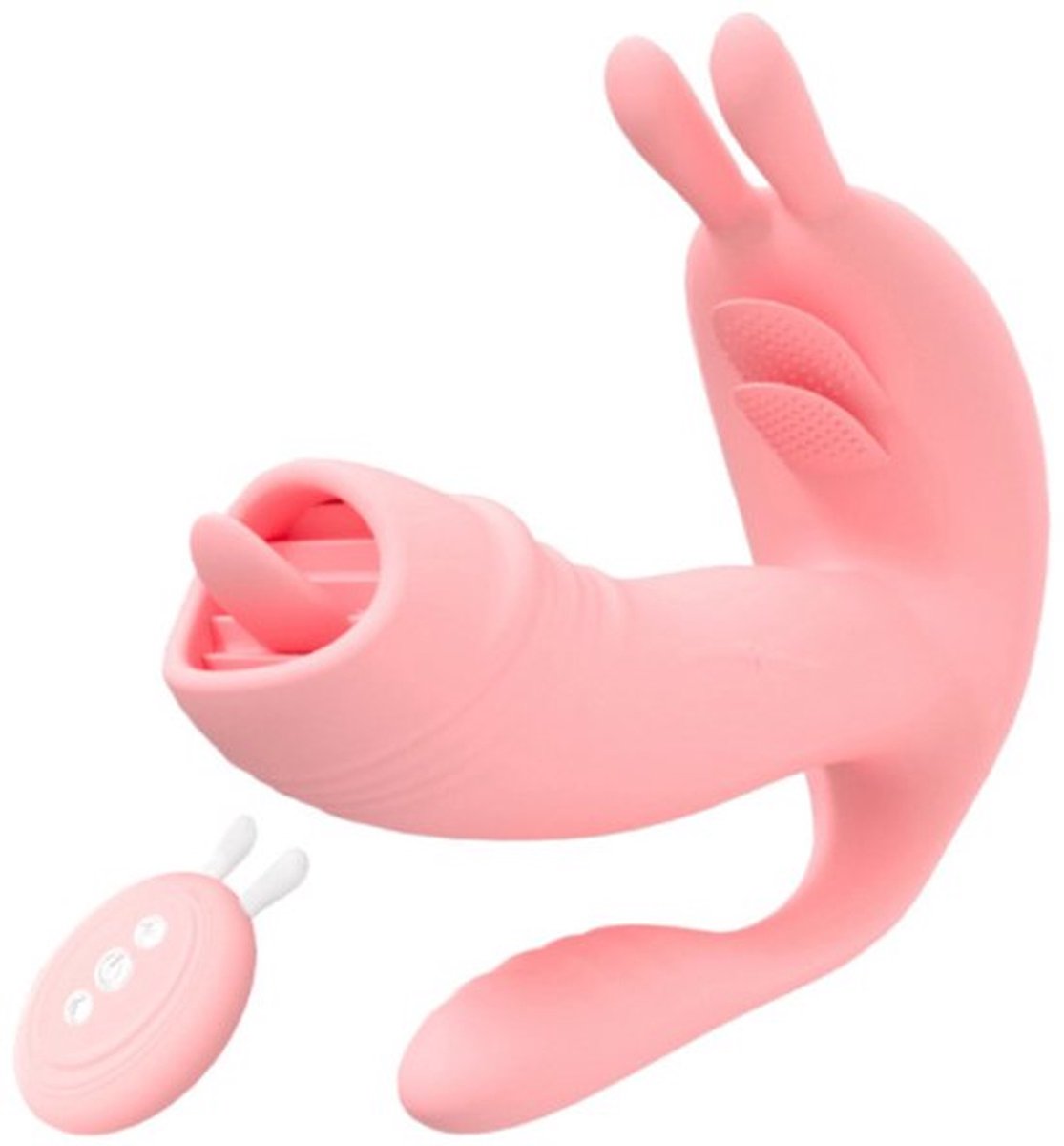 Draagbare-Vrouwen-Vibrator-G-Spot-Dildo-Afstandsbediening-Clitoris-Slipje-Massage-Speelgoed - 001