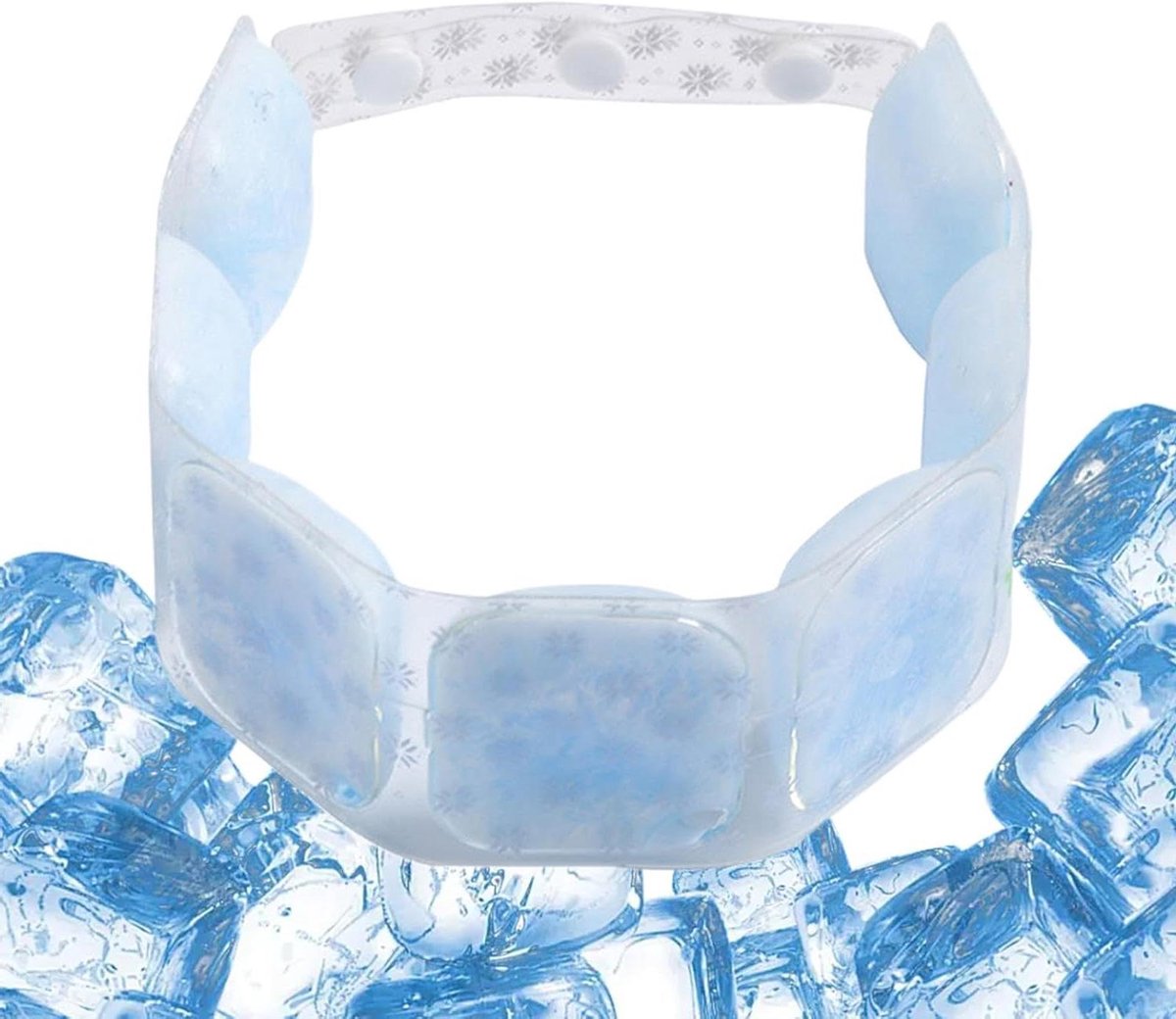 Nekkoelers - Koelsjaal - Warm Weer - Magnetische Sluiting - Compact Formaat - Zwart